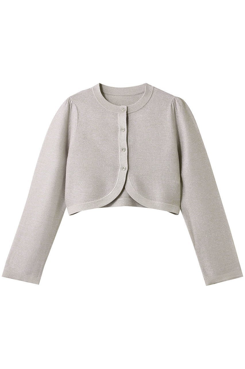 【アルアバイル/allureville】の【LOULOU WILLOUGHBY】ラメボレロ インテリア・キッズ・メンズ・レディースファッション・服の通販 founy(ファニー) 　ファッション　Fashion　レディースファッション　Ladies' Fashion Online　トップス・カットソー　Tops/Tshirt　ニット　Knit Tops　カーディガン　Cardigans　インナー　Inner　カーディガン　Cardigan　ボレロ　Bolero　ピンクベージュ|ID: prp329100004520322 ipo3291000000032049756