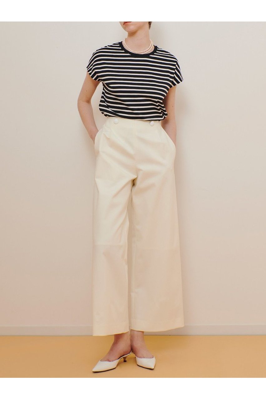 【アルアバイル/allureville】のワイドボーダープルオーバー 人気、トレンドファッション・服の通販 founy(ファニー) 　ファッション　Fashion　レディースファッション　WOMEN　トップス・カットソー　Tops/Tshirt　シャツ/ブラウス　Shirts/Blouses　ロング / Tシャツ　T-Shirts　プルオーバー　Pullover　カットソー　Cut and Sewn　なめらか　Smooth　ショート　Short　スリーブ　Sleeve　ドロップ　Drop　エレガント 上品　Elegant　NEW・新作・新着・新入荷　New Arrivals　other-3|ID: prp329100004520325 ipo3291000000031960749