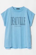 【アルアバイル/allureville】のピグメントダイターンバックスリーブ T ブルー|ID: prp329100004520326 ipo3291000000031960757