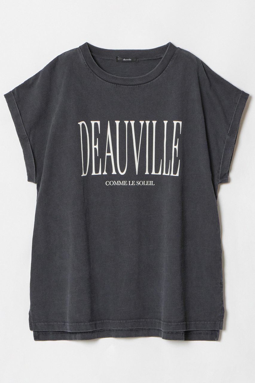 【アルアバイル/allureville】のピグメントダイターンバックスリーブ T インテリア・キッズ・メンズ・レディースファッション・服の通販 founy(ファニー) 　ファッション　Fashion　レディースファッション　WOMEN　トップス・カットソー　Tops/Tshirt　シャツ/ブラウス　Shirts/Blouses　ロング / Tシャツ　T-Shirts　カットソー　Cut and Sewn　ショート　Short　ストライプ　Stripe　スリーブ　Sleeve　ビーチ　Beach　リゾート　Resort　夏　Summer　定番　Standard　NEW・新作・新着・新入荷　New Arrivals　ネイビー|ID: prp329100004520326 ipo3291000000031960758