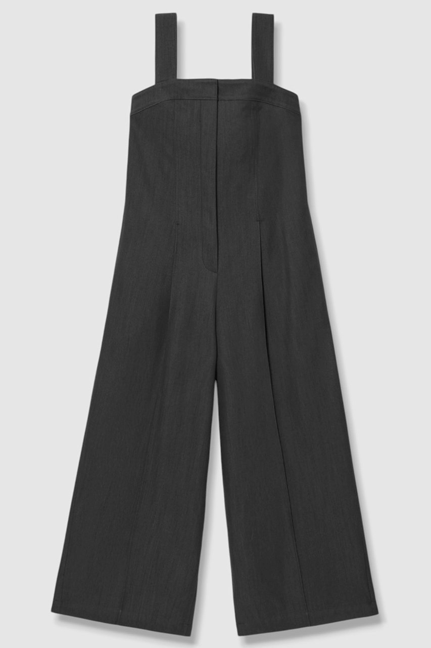 【アルアバイル/allureville】のセルリアデニムサロペットパンツ インテリア・キッズ・メンズ・レディースファッション・服の通販 founy(ファニー) 　ファッション　Fashion　レディースファッション　WOMEN　キュプラ　Cupra　クール　Cool　サロペット　Overalls　デニム　Denim　ドレープ　Drape　ブルゾン　Blouson　ポケット　Pocket　エレガント 上品　Elegant　NEW・新作・新着・新入荷　New Arrivals　ブラック|ID: prp329100004520329 ipo3291000000031960784