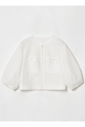 【アルアバイル/allureville】のカラミノーカラージャケット 人気、トレンドファッション・服の通販 founy(ファニー) ファッション Fashion レディースファッション WOMEN アウター Coat Outerwear ジャケット Jackets ノーカラージャケット No Collar Leather Jackets ショート Short ジャケット Jacket スリーブ Sleeve NEW・新作・新着・新入荷 New Arrivals |ID:prp329100004520330