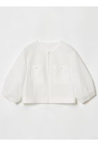 【アルアバイル/allureville】のカラミノーカラージャケット 人気、トレンドファッション・服の通販 founy(ファニー) ファッション Fashion レディースファッション WOMEN アウター Coat Outerwear ジャケット Jackets ノーカラージャケット No Collar Leather Jackets ショート Short ジャケット Jacket スリーブ Sleeve NEW・新作・新着・新入荷 New Arrivals thumbnail オフホワイト|ID: prp329100004520330 ipo3291000000031960789