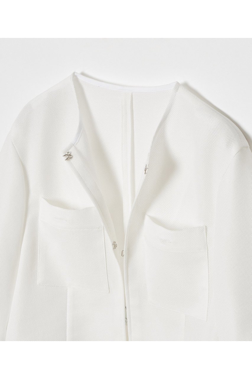 【アルアバイル/allureville】のカラミノーカラージャケット 人気、トレンドファッション・服の通販 founy(ファニー) 　ファッション　Fashion　レディースファッション　WOMEN　アウター　Coat Outerwear　ジャケット　Jackets　ノーカラージャケット　No Collar Leather Jackets　ショート　Short　ジャケット　Jacket　スリーブ　Sleeve　NEW・新作・新着・新入荷　New Arrivals　other-3|ID: prp329100004520330 ipo3291000000031960791
