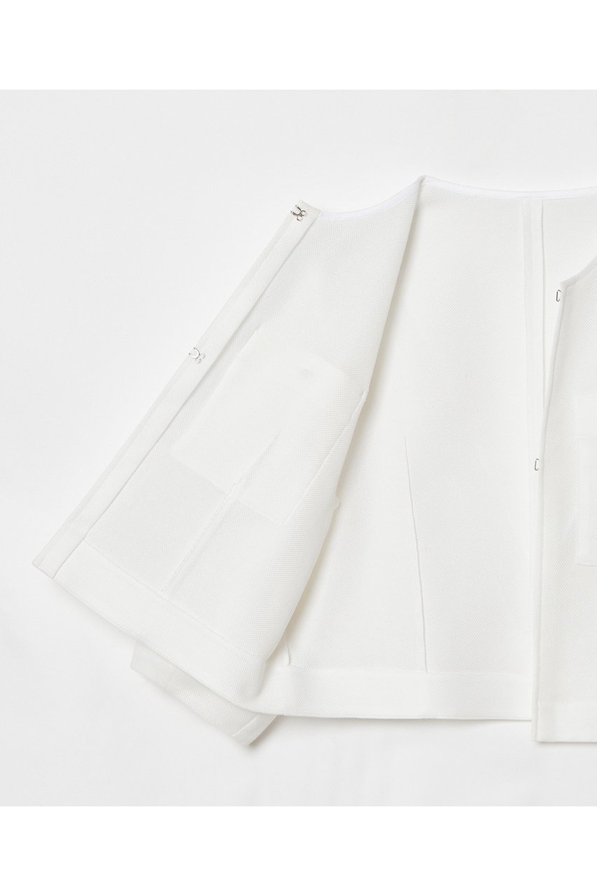 【アルアバイル/allureville】のカラミノーカラージャケット 人気、トレンドファッション・服の通販 founy(ファニー) 　ファッション　Fashion　レディースファッション　WOMEN　アウター　Coat Outerwear　ジャケット　Jackets　ノーカラージャケット　No Collar Leather Jackets　ショート　Short　ジャケット　Jacket　スリーブ　Sleeve　NEW・新作・新着・新入荷　New Arrivals　other-6|ID: prp329100004520330 ipo3291000000031960794