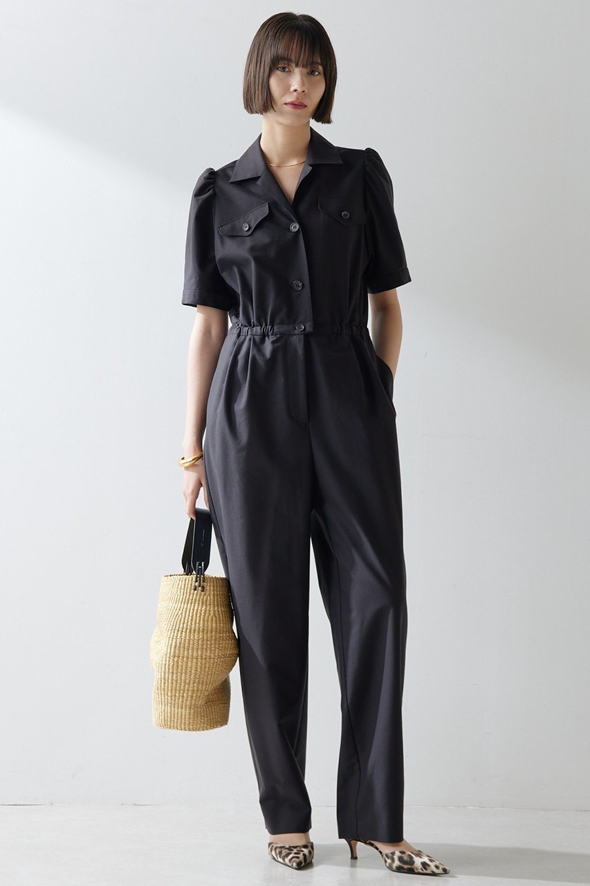 【ウィムガゼット/Whim Gazette】のオックスオールインワン 人気、トレンドファッション・服の通販 founy(ファニー) 　ファッション　Fashion　レディースファッション　WOMEN　パンツ　Pants　オックス　Ox　ギンガム　Gingham　クール　Cool　スリーブ　Sleeve　スーツ　Suit　チェック　Check　ハーフ　Half　エレガント 上品　Elegant　NEW・新作・新着・新入荷　New Arrivals　other-6|ID: prp329100004520331 ipo3291000000031960804