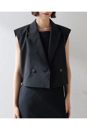 【ウィムガゼット/Whim Gazette】 スリーブレスジレ人気、トレンドファッション・服の通販 founy(ファニー) ファッション Fashion レディースファッション WOMEN アウター Coat Outerwear ジャケット Jackets コンパクト Compact ジャケット Jacket スタイリッシュ Stylish テーラード Tailored ノースリーブ No Sleeve ベスト Vest NEW・新作・新着・新入荷 New Arrivals |ID:prp329100004520333