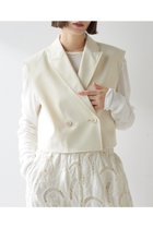 【ウィムガゼット/Whim Gazette】のスリーブレスジレ 人気、トレンドファッション・服の通販 founy(ファニー) ファッション Fashion レディースファッション WOMEN アウター Coat Outerwear ジャケット Jackets コンパクト Compact ジャケット Jacket スタイリッシュ Stylish テーラード Tailored ノースリーブ No Sleeve ベスト Vest NEW・新作・新着・新入荷 New Arrivals thumbnail ベージュ|ID: prp329100004520333 ipo3291000000031960817