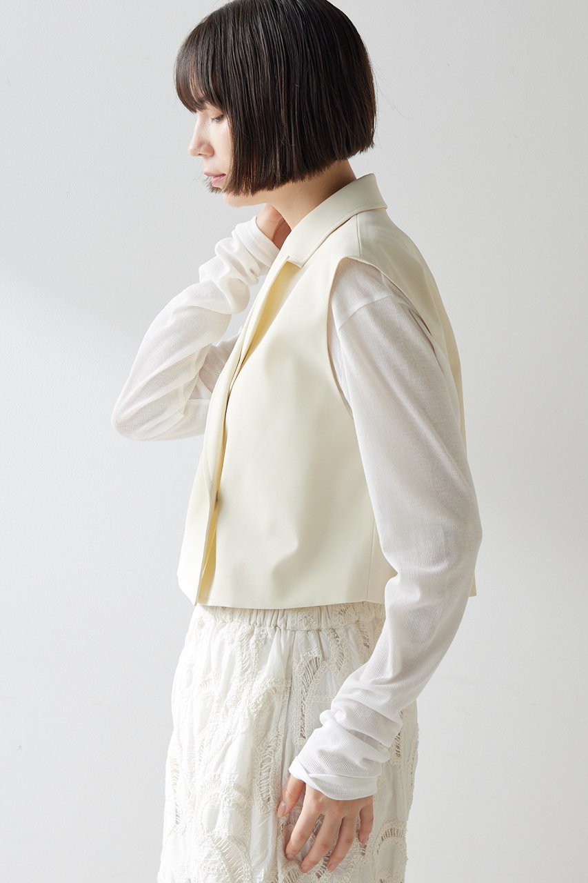 【ウィムガゼット/Whim Gazette】のスリーブレスジレ 人気、トレンドファッション・服の通販 founy(ファニー) 　ファッション　Fashion　レディースファッション　WOMEN　アウター　Coat Outerwear　ジャケット　Jackets　コンパクト　Compact　ジャケット　Jacket　スタイリッシュ　Stylish　テーラード　Tailored　ノースリーブ　No Sleeve　ベスト　Vest　NEW・新作・新着・新入荷　New Arrivals　other-3|ID: prp329100004520333 ipo3291000000031960819