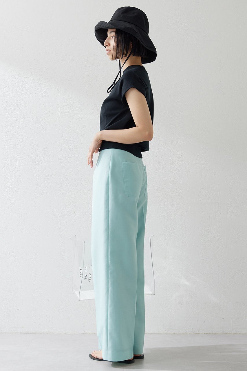 【ウィムガゼット/Whim Gazette】のシアーハイウエストパンツ 人気、トレンドファッション・服の通販 founy(ファニー) 　ファッション　Fashion　レディースファッション　WOMEN　パンツ　Pants　おすすめ　Recommend　オーガンジー　Organdy　シルク　Silk　セットアップ　Set Up　センター　Center　ワイド　Wide　エレガント 上品　Elegant　NEW・新作・新着・新入荷　New Arrivals　other-3|ID: prp329100004520338 ipo3291000000031960876