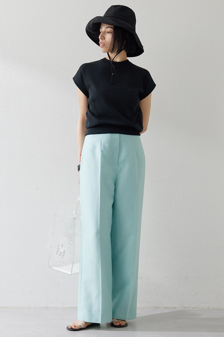 【ウィムガゼット/Whim Gazette】のシアーハイウエストパンツ 人気、トレンドファッション・服の通販 founy(ファニー) 　ファッション　Fashion　レディースファッション　WOMEN　パンツ　Pants　おすすめ　Recommend　オーガンジー　Organdy　シルク　Silk　セットアップ　Set Up　センター　Center　ワイド　Wide　エレガント 上品　Elegant　NEW・新作・新着・新入荷　New Arrivals　other-6|ID: prp329100004520338 ipo3291000000031960880