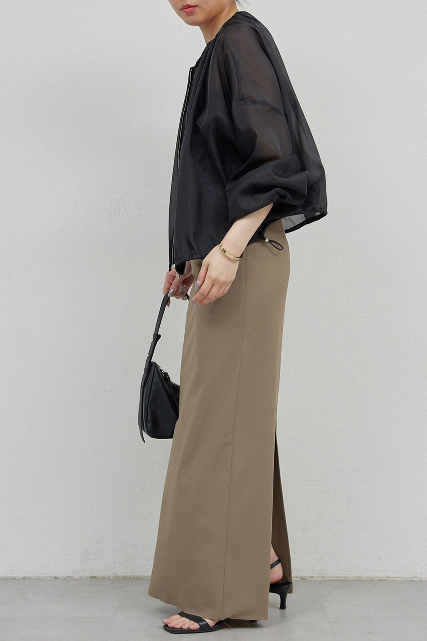 【ガリャルダガランテ/GALLARDAGALANTE】のギャザーシアーブルゾン 人気、トレンドファッション・服の通販 founy(ファニー) 　ファッション　Fashion　レディースファッション　WOMEN　アウター　Coat Outerwear　ジャケット　Jackets　ブルゾン　Blouson/Jackets　ギャザー　Gather　ジャケット　Jacket　ブルゾン　Blouson　NEW・新作・新着・新入荷　New Arrivals　other-4|ID: prp329100004520345 ipo3291000000031960919