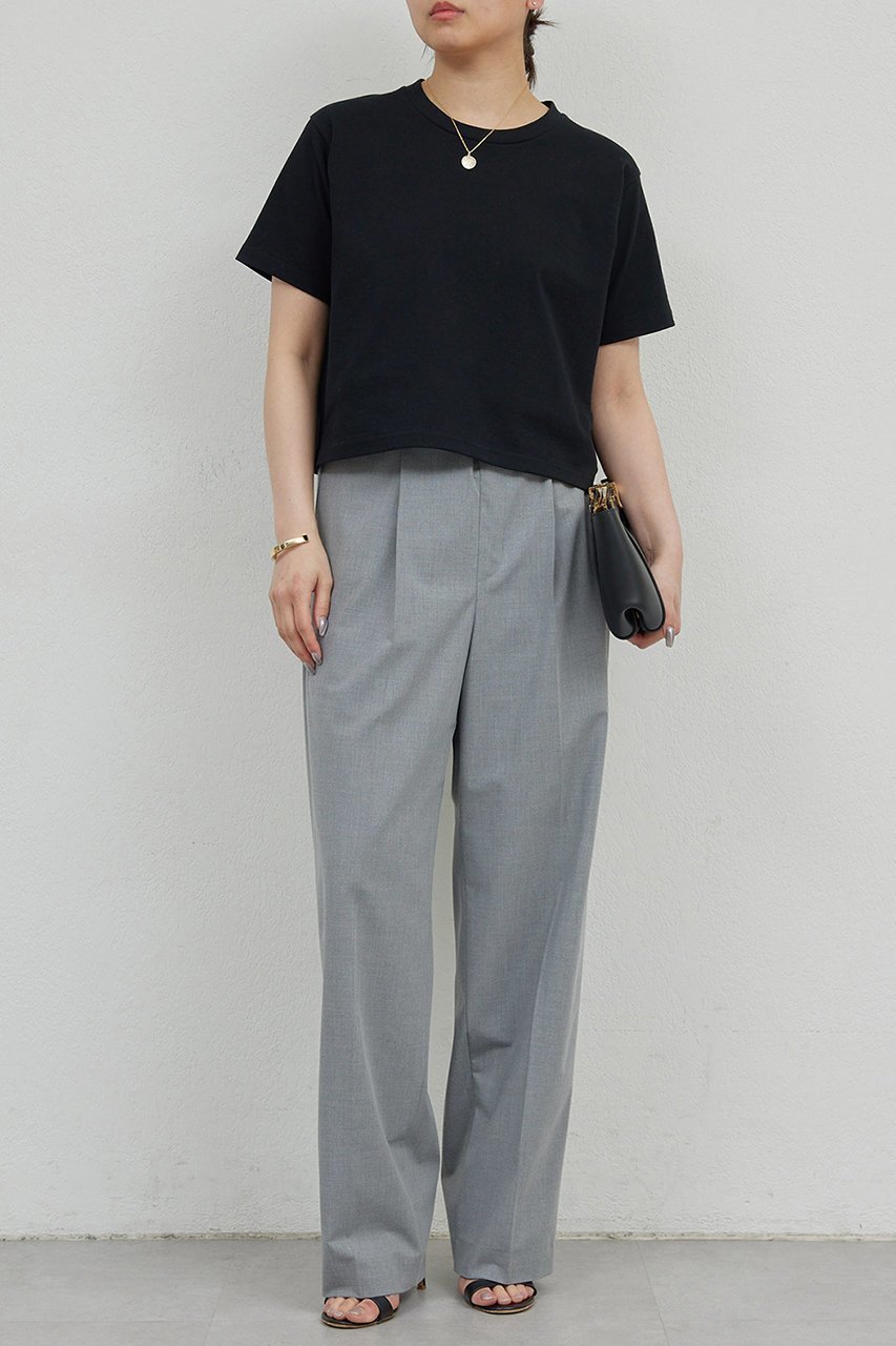 【ガリャルダガランテ/GALLARDAGALANTE】のクロップドT 人気、トレンドファッション・服の通販 founy(ファニー) 　ファッション　Fashion　レディースファッション　WOMEN　トップス・カットソー　Tops/Tshirt　シャツ/ブラウス　Shirts/Blouses　ロング / Tシャツ　T-Shirts　カットソー　Cut and Sewn　クロップド　Cropped　ショート　Short　スリーブ　Sleeve　ボトム　Bottom　夏　Summer　NEW・新作・新着・新入荷　New Arrivals　春　Spring　S/S・春夏　Ss・Spring/Summer　other-2|ID: prp329100004520346 ipo3291000000031960925
