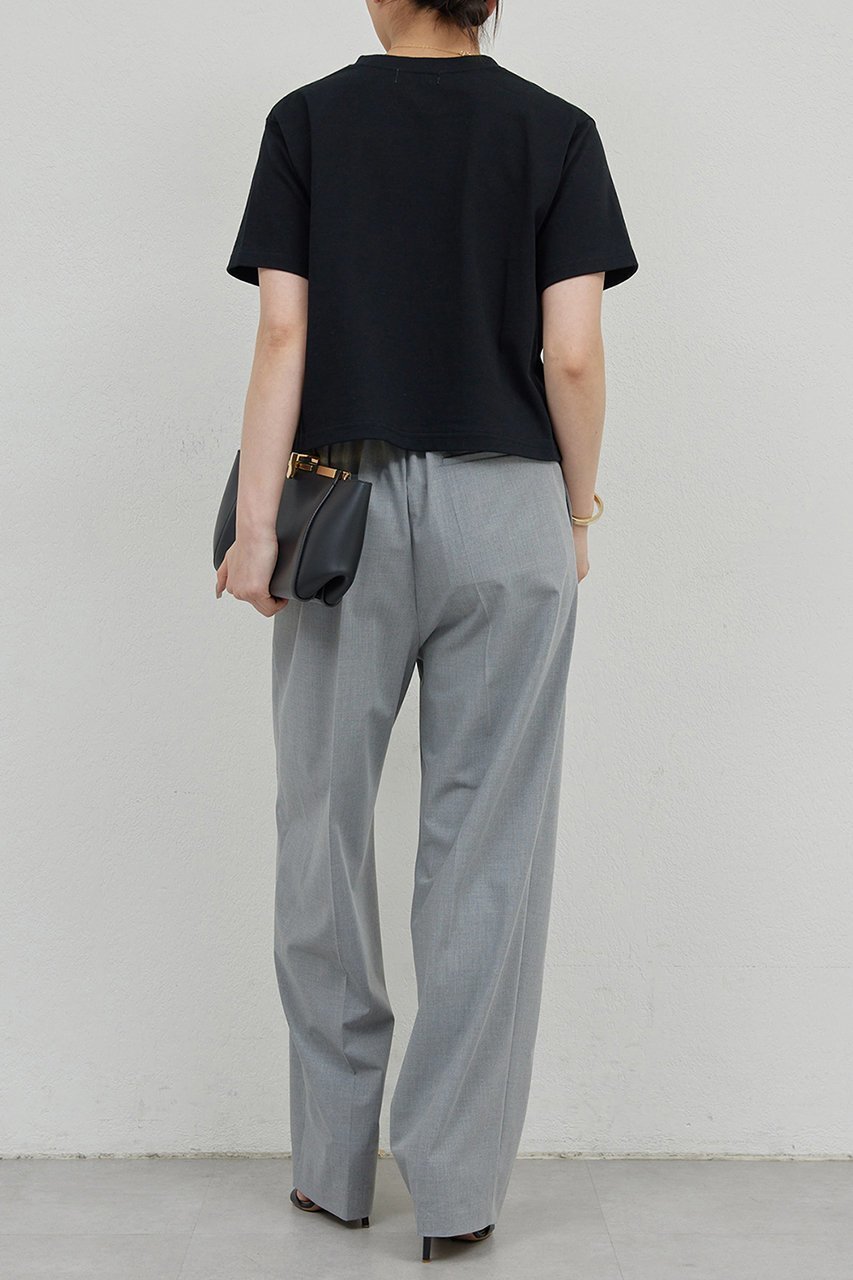 【ガリャルダガランテ/GALLARDAGALANTE】のクロップドT 人気、トレンドファッション・服の通販 founy(ファニー) 　ファッション　Fashion　レディースファッション　WOMEN　トップス・カットソー　Tops/Tshirt　シャツ/ブラウス　Shirts/Blouses　ロング / Tシャツ　T-Shirts　カットソー　Cut and Sewn　クロップド　Cropped　ショート　Short　スリーブ　Sleeve　ボトム　Bottom　夏　Summer　NEW・新作・新着・新入荷　New Arrivals　春　Spring　S/S・春夏　Ss・Spring/Summer　other-4|ID: prp329100004520346 ipo3291000000031960927