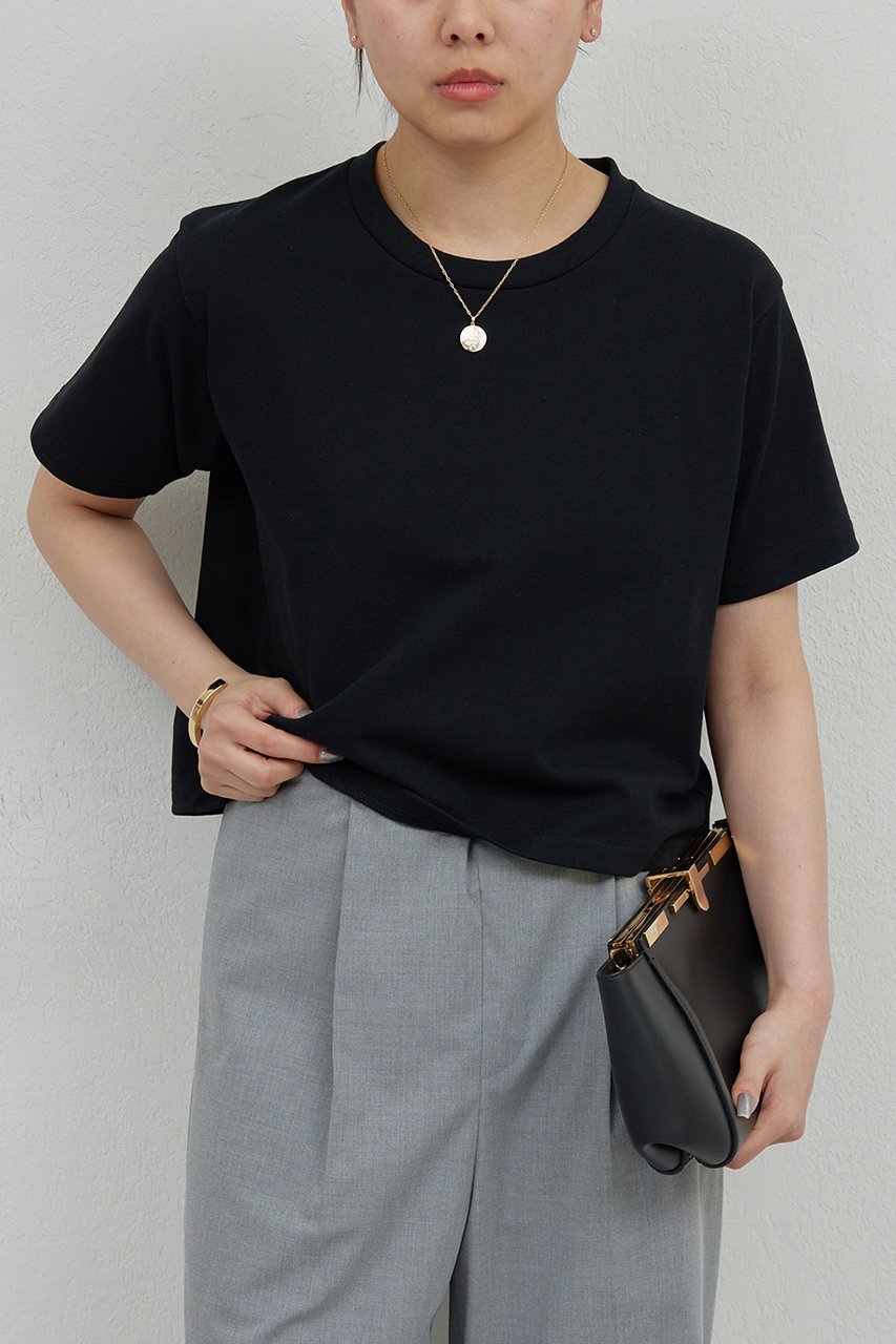 【ガリャルダガランテ/GALLARDAGALANTE】のクロップドT 人気、トレンドファッション・服の通販 founy(ファニー) 　ファッション　Fashion　レディースファッション　WOMEN　トップス・カットソー　Tops/Tshirt　シャツ/ブラウス　Shirts/Blouses　ロング / Tシャツ　T-Shirts　カットソー　Cut and Sewn　クロップド　Cropped　ショート　Short　スリーブ　Sleeve　ボトム　Bottom　夏　Summer　NEW・新作・新着・新入荷　New Arrivals　春　Spring　S/S・春夏　Ss・Spring/Summer　other-5|ID: prp329100004520346 ipo3291000000031960928