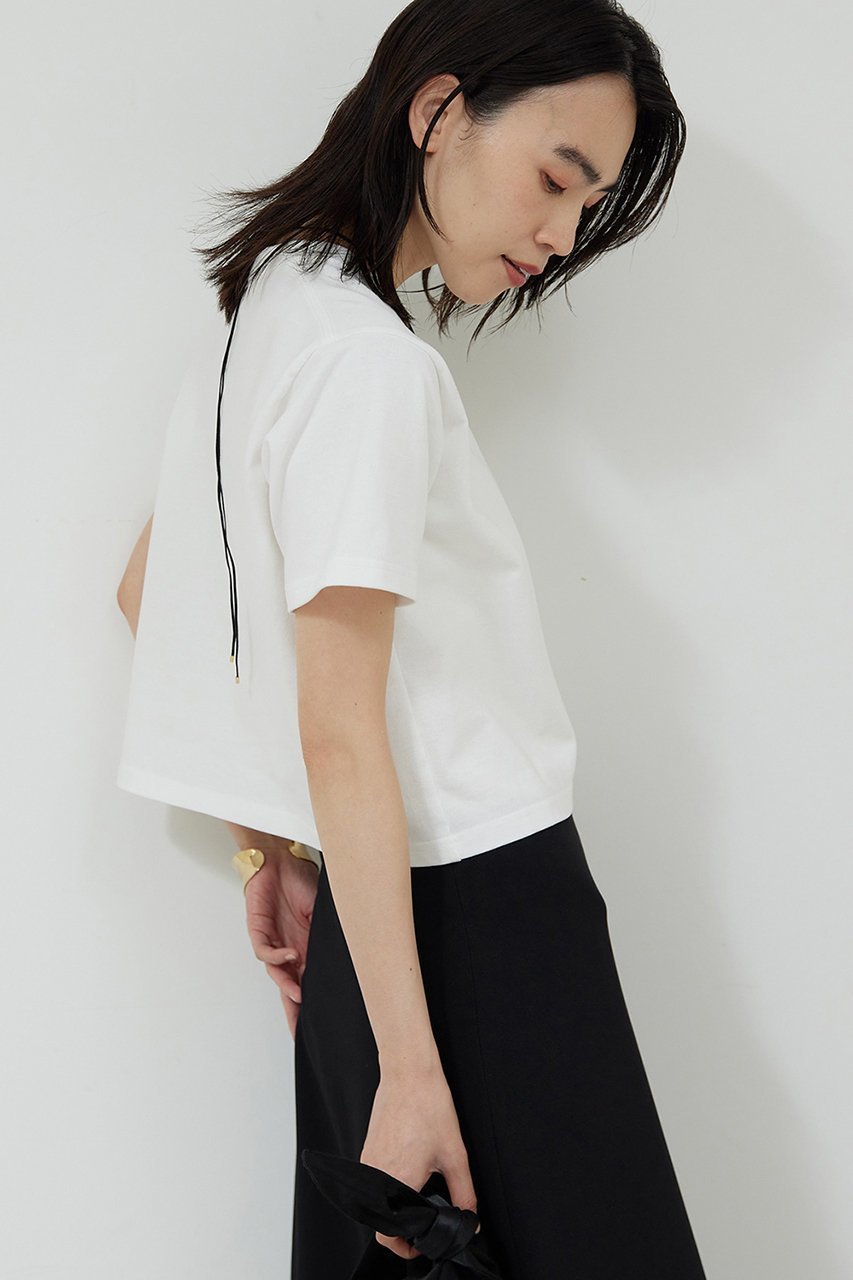 【ガリャルダガランテ/GALLARDAGALANTE】のクロップドT 人気、トレンドファッション・服の通販 founy(ファニー) 　ファッション　Fashion　レディースファッション　Fashion for Women　トップス・カットソー　Cut & Sew Tops　シャツ・ブラウス・オフィスカジュアル　Elegant Blouses & Button-Ups　ロングTシャツ・Tシャツ　Longline T-Shirts & Tees　カットソー・ベーシックTシャツ　Cut-and-Sewn Tops / Stretch Tees & Basics　クロップド　Cropped, Short Length　ショート　Short, Short Length　スリーブ　Sleeve, Long Sleeve / Short Sleeve　ボトム　Bottoms, Lower Wear　夏　Summer　春　Spring　S/S・春夏　SS, Spring/Summer, Warm Season　other-7|ID: prp329100004520346 ipo3291000000033022081