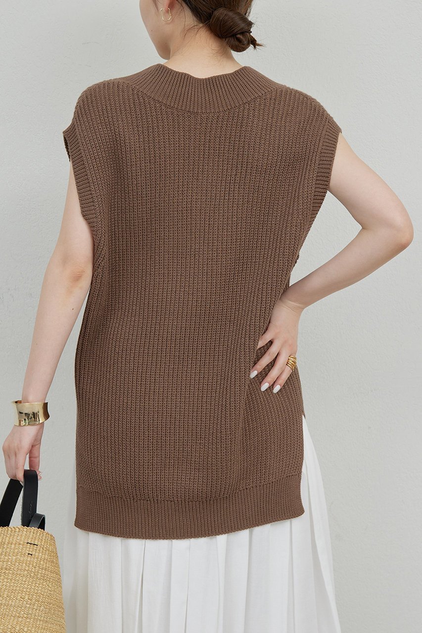 【ガリャルダガランテ/GALLARDAGALANTE】の畦Vベスト 人気、トレンドファッション・服の通販 founy(ファニー) 　ファッション　Fashion　レディースファッション　WOMEN　アウター　Coat Outerwear　ジャケット　Jackets　おすすめ　Recommend　シンプル　Simple　ジャケット　Jacket　ベスト　Vest　ボトム　Bottom　レース　Race　NEW・新作・新着・新入荷　New Arrivals　畦　Ridge　other-8|ID: prp329100004520348 ipo3291000000031960951