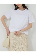 【ガリャルダガランテ/GALLARDAGALANTE】の【La nature linge】ベーシッククルーTee ホワイト|ID:prp329100004520353