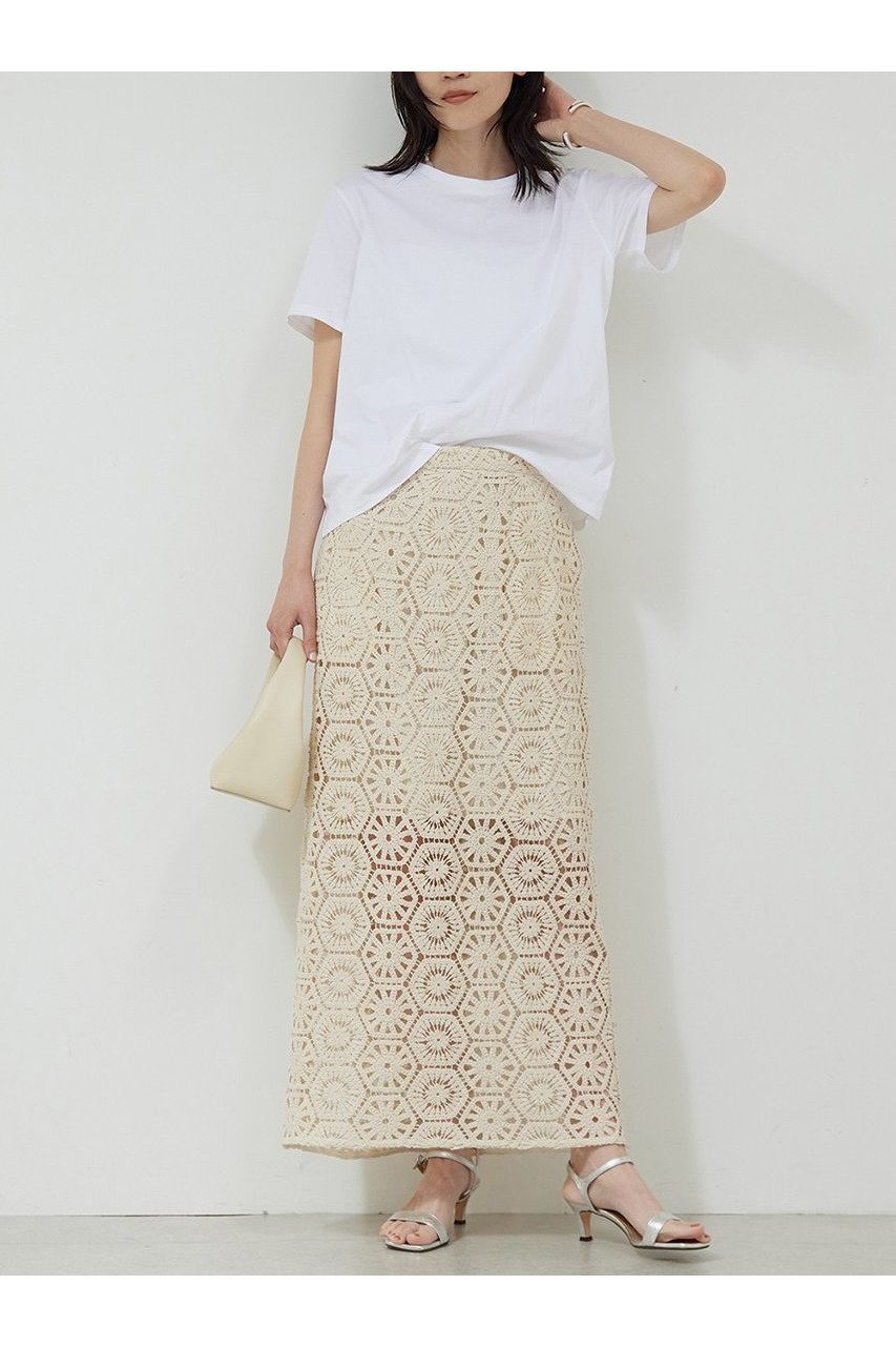 【ガリャルダガランテ/GALLARDAGALANTE】の【La nature linge】ベーシッククルーTee 人気、トレンドファッション・服の通販 founy(ファニー) 　ファッション　Fashion　レディースファッション　WOMEN　トップス・カットソー　Tops/Tshirt　シャツ/ブラウス　Shirts/Blouses　ロング / Tシャツ　T-Shirts　カットソー　Cut and Sewn　おすすめ　Recommend　インナー　Inner　サロペット　Overalls　ショート　Short　シンプル　Simple　ジャケット　Jacket　スリーブ　Sleeve　バランス　Balance　ベーシック　Basic　NEW・新作・新着・新入荷　New Arrivals　other-2|ID: prp329100004520353 ipo3291000000031960992