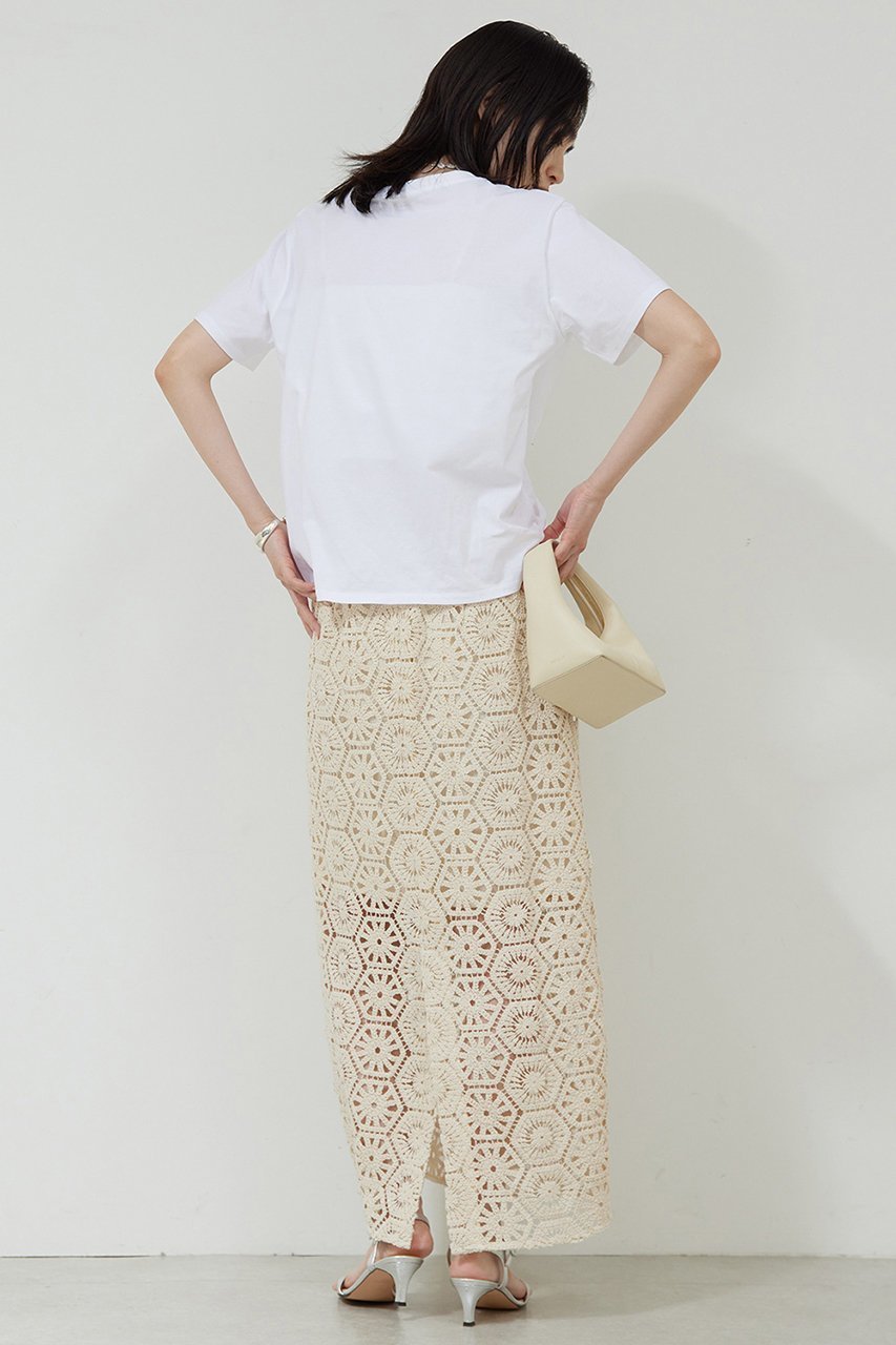 【ガリャルダガランテ/GALLARDAGALANTE】の【La nature linge】ベーシッククルーTee 人気、トレンドファッション・服の通販 founy(ファニー) 　ファッション　Fashion　レディースファッション　WOMEN　トップス・カットソー　Tops/Tshirt　シャツ/ブラウス　Shirts/Blouses　ロング / Tシャツ　T-Shirts　カットソー　Cut and Sewn　おすすめ　Recommend　インナー　Inner　サロペット　Overalls　ショート　Short　シンプル　Simple　ジャケット　Jacket　スリーブ　Sleeve　バランス　Balance　ベーシック　Basic　NEW・新作・新着・新入荷　New Arrivals　other-4|ID: prp329100004520353 ipo3291000000031960994