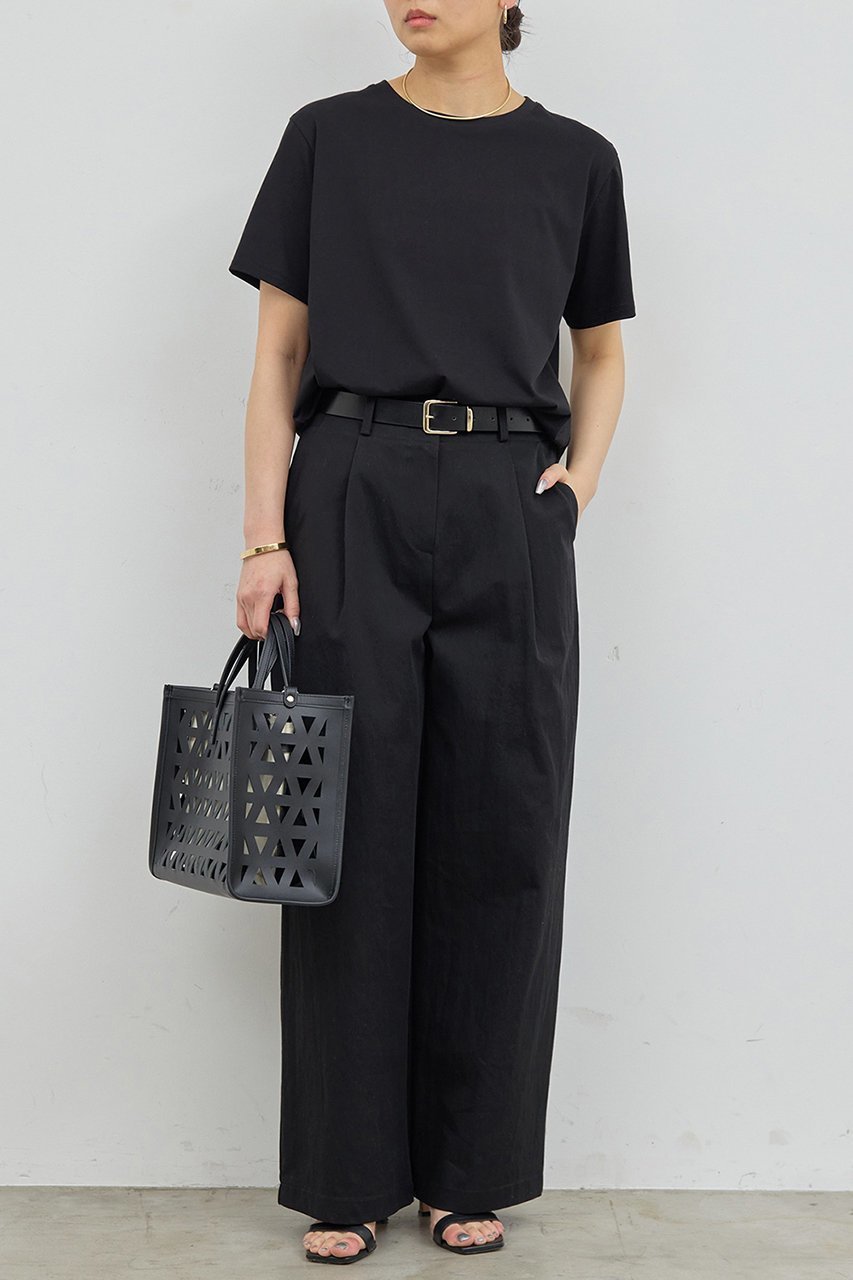 【ガリャルダガランテ/GALLARDAGALANTE】の【La nature linge】ベーシッククルーTee 人気、トレンドファッション・服の通販 founy(ファニー) 　ファッション　Fashion　レディースファッション　Fashion for Women　トップス・カットソー　Cut & Sew Tops　シャツ・ブラウス・オフィスカジュアル　Elegant Blouses & Button-Ups　ロングTシャツ・Tシャツ　Longline T-Shirts & Tees　カットソー・ベーシックTシャツ　Cut-and-Sewn Tops / Stretch Tees & Basics　おすすめ　Recommended / Our Picks　インナー　Innerwear　サロペット　Overalls, Salopette　ショート　Short, Short Length　シンプル　Simple, Minimal　ジャケット　Jacket, Outerwear　スリーブ　Sleeve, Long Sleeve / Short Sleeve　バランス　Balance, Style Balance　ベーシック　Basic, Essential　再入荷　Restock / Back in Stock　other-2|ID: prp329100004520353 ipo3291000000032811941