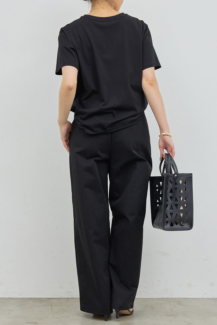 【ガリャルダガランテ/GALLARDAGALANTE】の【La nature linge】ベーシッククルーTee 人気、トレンドファッション・服の通販 founy(ファニー) 　ファッション　Fashion　レディースファッション　Fashion for Women　トップス・カットソー　Cut & Sew Tops　シャツ・ブラウス・オフィスカジュアル　Elegant Blouses & Button-Ups　ロングTシャツ・Tシャツ　Longline T-Shirts & Tees　カットソー・ベーシックTシャツ　Cut-and-Sewn Tops / Stretch Tees & Basics　おすすめ　Recommended / Our Picks　インナー　Innerwear　サロペット　Overalls, Salopette　ショート　Short, Short Length　シンプル　Simple, Minimal　ジャケット　Jacket, Outerwear　スリーブ　Sleeve, Long Sleeve / Short Sleeve　バランス　Balance, Style Balance　ベーシック　Basic, Essential　再入荷　Restock / Back in Stock　other-4|ID: prp329100004520353 ipo3291000000032811943
