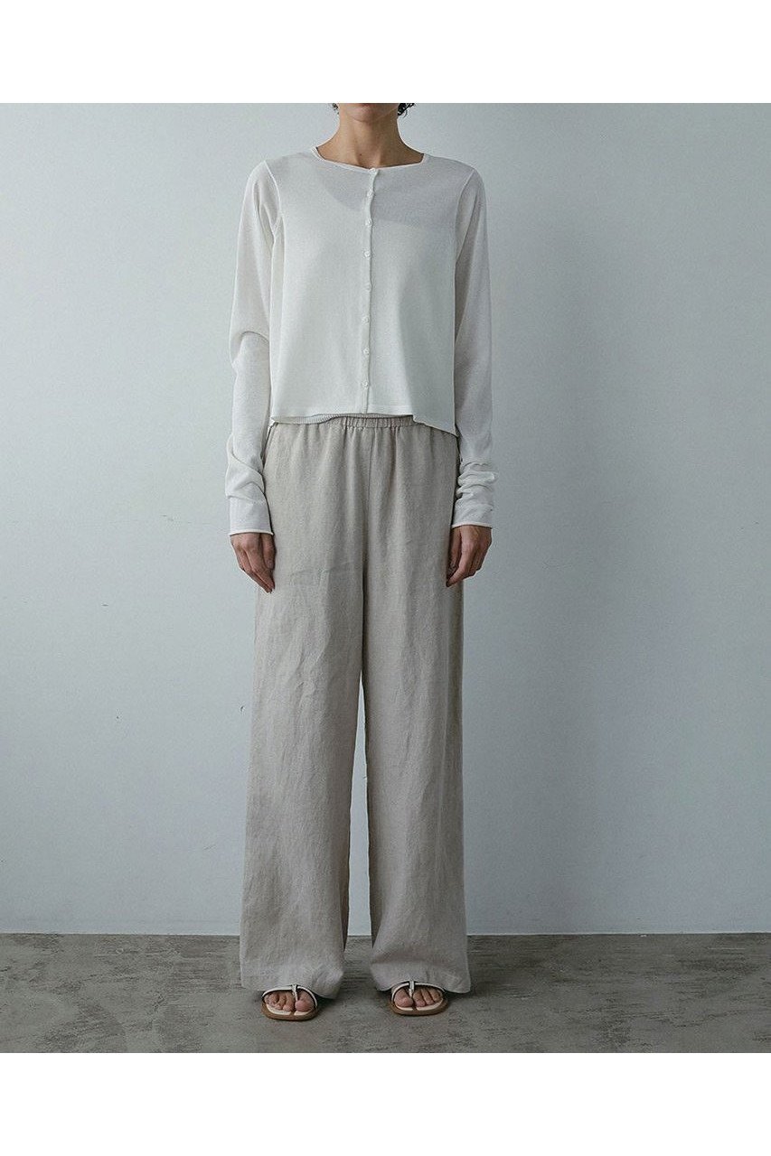 【ハー/HER.】の【5/8 12:00販売開始】ソフトリネンワイドパンツ 人気、トレンドファッション・服の通販 founy(ファニー) 　ファッション　Fashion　レディースファッション　WOMEN　パンツ　Pants　ギャザー　Gather　リネン　Linen　ワイド　Wide　夏　Summer　NEW・新作・新着・新入荷　New Arrivals　other-2|ID: prp329100004520355 ipo3291000000031961012