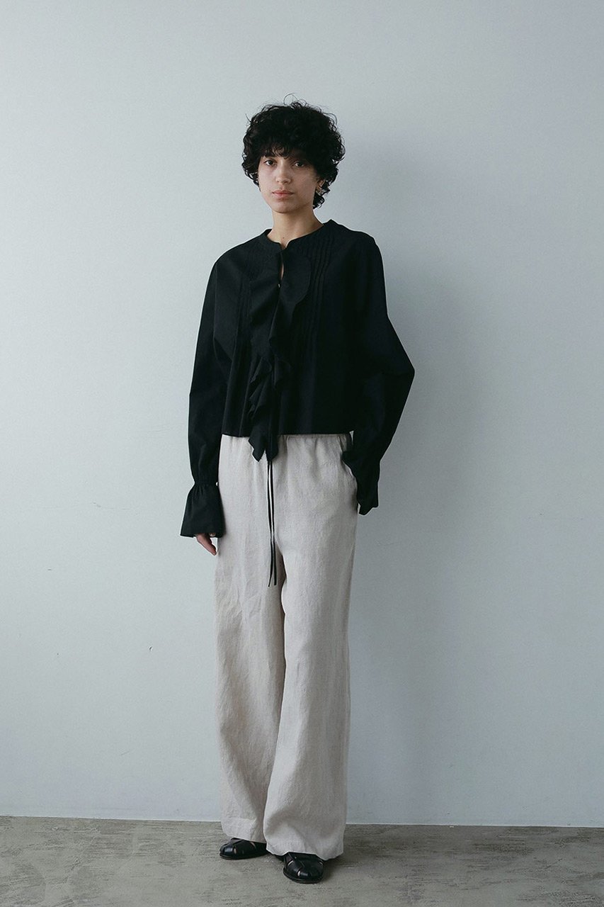 【ハー/HER.】のソフトリネンワイドパンツ 人気、トレンドファッション・服の通販 founy(ファニー) 　ファッション　Fashion　レディースファッション　Fashion for Women　パンツ　Pants & Trousers　ギャザー　Gathered, Ruffled　リネン　Linen, Linen Fabric　ワイド　Wide, Wide Fit　夏　Summer　other-8|ID: prp329100004520355 ipo3291000000032731987