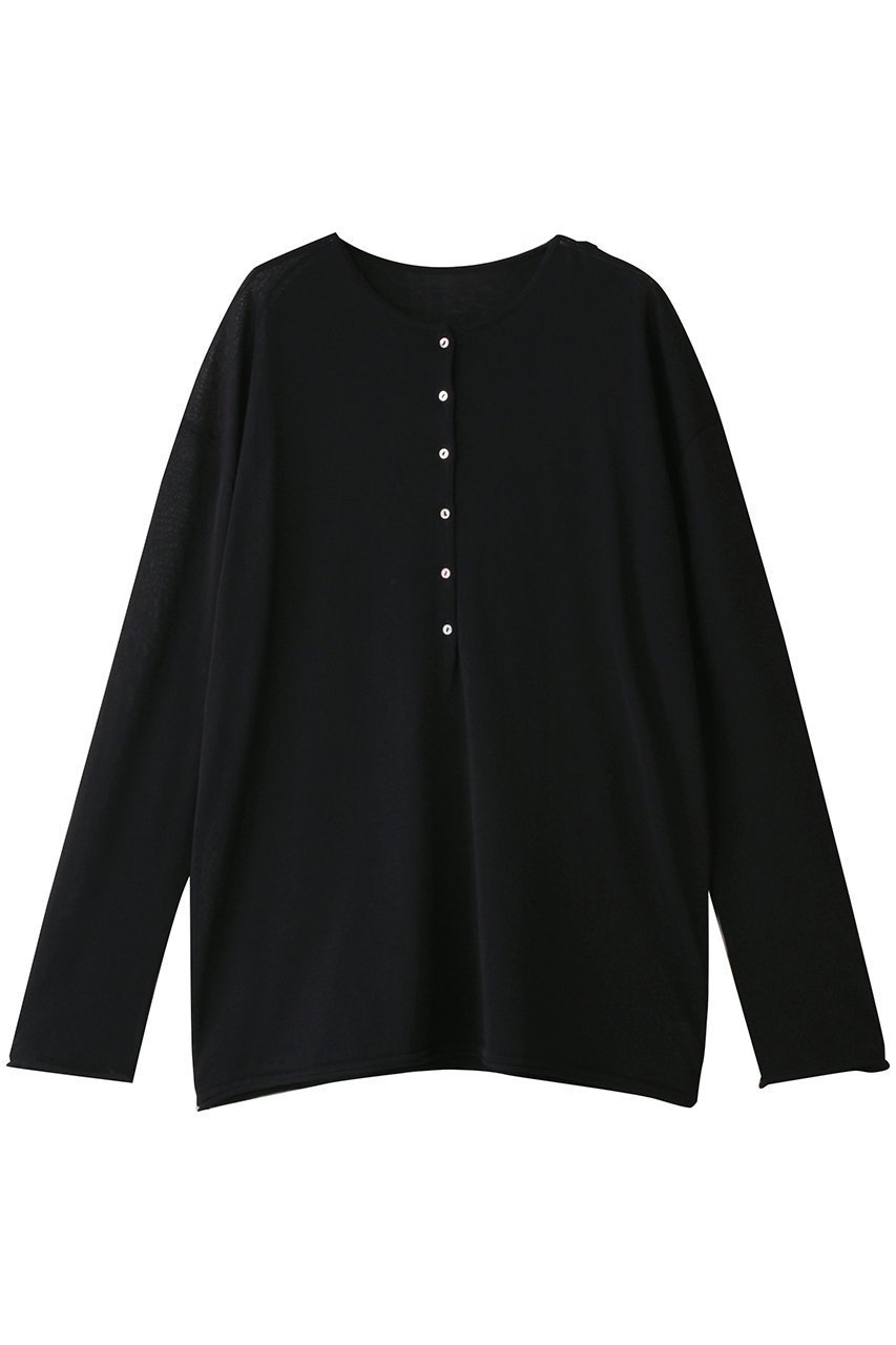 【ハー/HER.】のドライヘンリープルオーバー インテリア・キッズ・メンズ・レディースファッション・服の通販 founy(ファニー) 　ファッション　Fashion　レディースファッション　Fashion for Women　トップス・カットソー　Cut & Sew Tops　ニット　Knit Tops & Sweaters　カジュアルプルオーバー・ニットトップス　Pullovers & Knit Tops / Casual Pullovers　おすすめ　Recommended / Our Picks　カットソー　Cut and Sewn Top　フロント　Front, Front Design　長袖　Long Sleeve, Full Sleeve　ネイビー|ID: prp329100004520359 ipo3291000000032792553