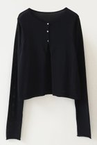 【ハー/HER.】の【5/8 12:00販売開始】ドライクルーネックカーディガン ネイビー|ID: prp329100004520360 ipo3291000000031961062