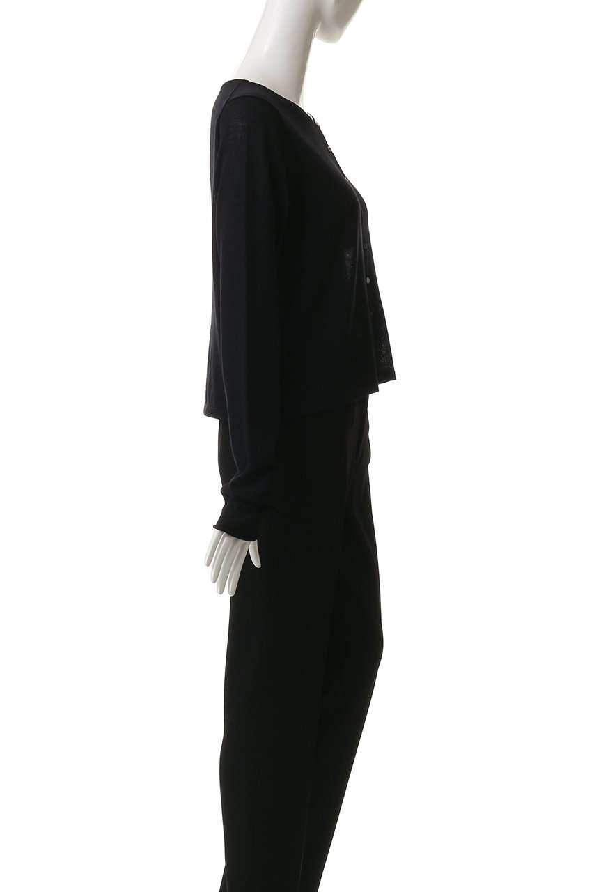 【ハー/HER.】のドライクルーネックカーディガン 人気、トレンドファッション・服の通販 founy(ファニー) 　ファッション　Fashion　レディースファッション　Fashion for Women　トップス・カットソー　Cut & Sew Tops　ニット　Knit Tops & Sweaters　カーディガン・羽織り　Layered Style Cardigans　カジュアルプルオーバー・ニットトップス　Pullovers & Knit Tops / Casual Pullovers　おすすめ　Recommended / Our Picks　カーディガン　Cardigan, Knitwear　コンパクト　Compact, Small Size　サマー　Summer, Summer Style　バランス　Balance, Style Balance　夏　Summer　羽織　Haori, Light Jacket　other-3|ID: prp329100004520360 ipo3291000000032732165