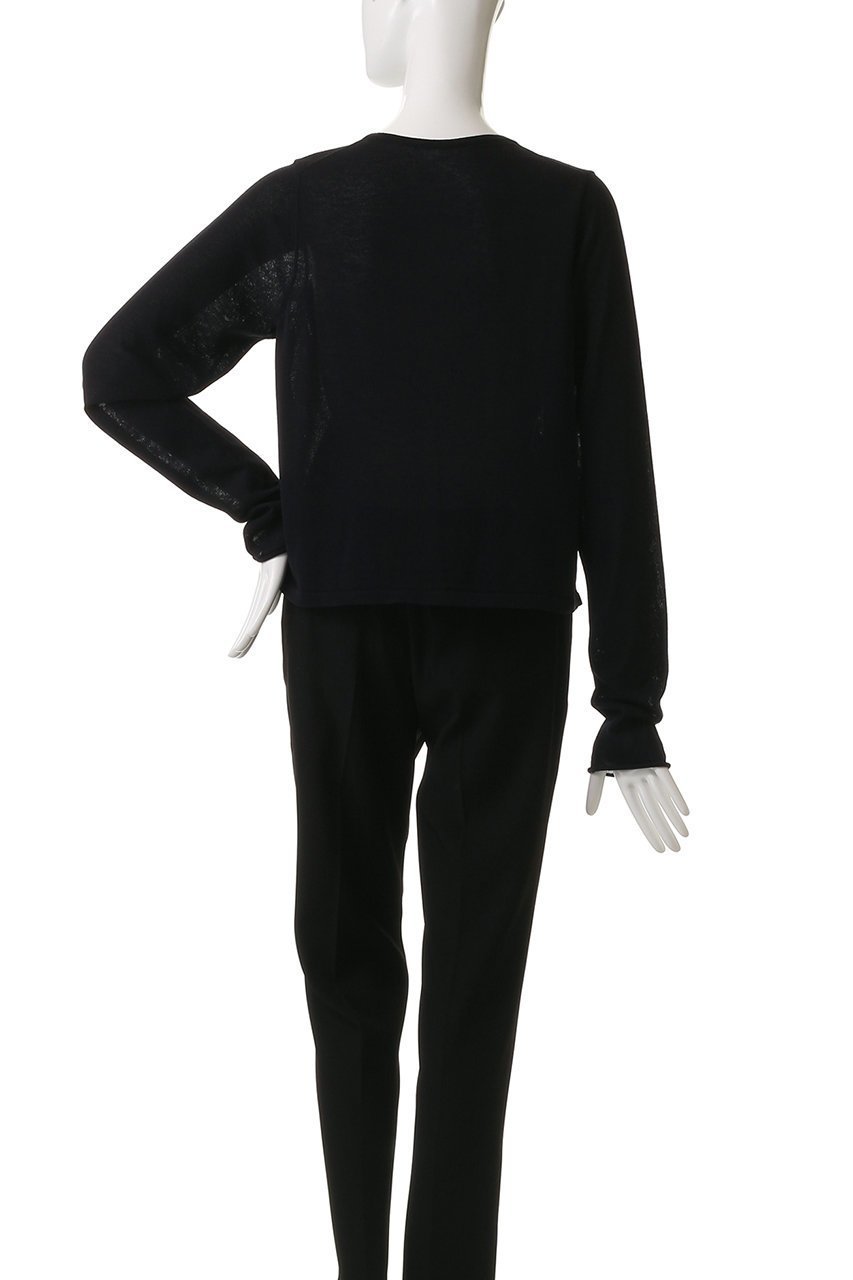 【ハー/HER.】のドライクルーネックカーディガン 人気、トレンドファッション・服の通販 founy(ファニー) 　ファッション　Fashion　レディースファッション　Fashion for Women　トップス・カットソー　Cut & Sew Tops　ニット　Knit Tops & Sweaters　カーディガン・羽織り　Layered Style Cardigans　カジュアルプルオーバー・ニットトップス　Pullovers & Knit Tops / Casual Pullovers　おすすめ　Recommended / Our Picks　カーディガン　Cardigan, Knitwear　コンパクト　Compact, Small Size　サマー　Summer, Summer Style　バランス　Balance, Style Balance　夏　Summer　羽織　Haori, Light Jacket　other-4|ID: prp329100004520360 ipo3291000000032732166