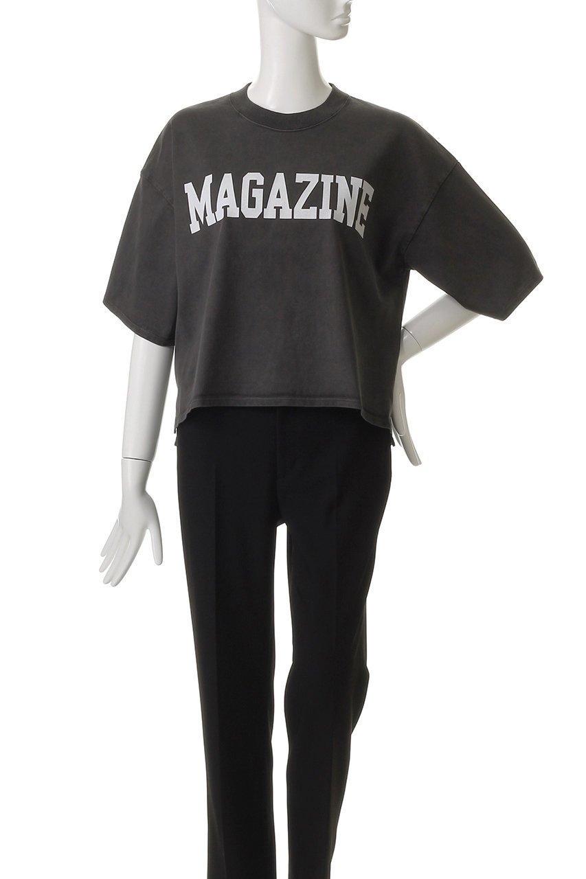 【サードマガジン/THIRD MAGAZINE】のピグメントMAGAZINEロゴTシャツ 人気、トレンドファッション・服の通販 founy(ファニー) 　ファッション　Fashion　レディースファッション　WOMEN　トップス・カットソー　Tops/Tshirt　シャツ/ブラウス　Shirts/Blouses　ロング / Tシャツ　T-Shirts　カットソー　Cut and Sewn　おすすめ　Recommend　ショート　Short　ジャケット　Jacket　スリーブ　Sleeve　フロント　Front　ボックス　Box　ボトム　Bottom　NEW・新作・新着・新入荷　New Arrivals　other-2|ID: prp329100004520371 ipo3291000000031961151