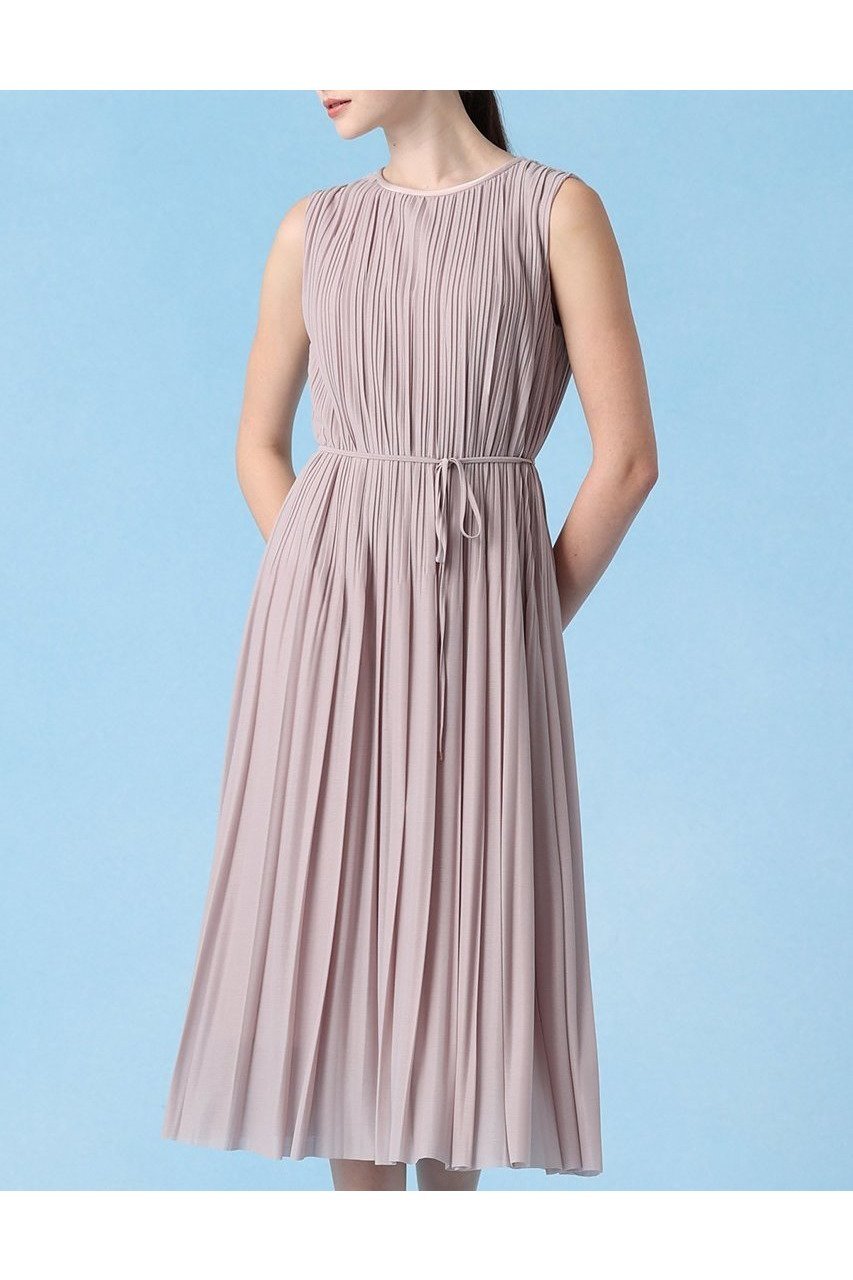【アナイ/ANAYI】のソフトジャージプリーツワンピース 人気、トレンドファッション・服の通販 founy(ファニー) 　ファッション　Fashion　レディースファッション　WOMEN　ワンピース　Dress　チュニック　Tunic　おすすめ　Recommend　エレガント 上品　Elegant　カーディガン　Cardigan　ジャケット　Jacket　ジャージー　Jersey　ストレッチ　Stretch　チュニック　Tunic　ノースリーブ　No Sleeve　プリーツ　Pleats　ロング　Long　NEW・新作・新着・新入荷　New Arrivals　other-5|ID: prp329100004520373 ipo3291000000031961167