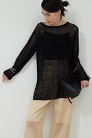 【ガリャルダガランテ/GALLARDAGALANTE】のメッシュロングニット 人気、トレンドファッション・服の通販 founy(ファニー) ファッション Fashion レディースファッション WOMEN トップス・カットソー Tops/Tshirt ニット Knit Tops プルオーバー Pullover インナー Inner メッシュ Mesh ロング Long NEW・新作・新着・新入荷 New Arrivals |ID:prp329100004520374