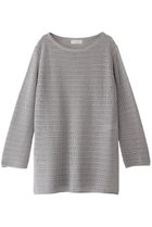 【ガリャルダガランテ/GALLARDAGALANTE】のメッシュロングニット 人気、トレンドファッション・服の通販 founy(ファニー) ファッション Fashion レディースファッション Ladies' Fashion Online トップス・カットソー Tops/Tshirt ニット Knit Tops プルオーバー Pullover インナー Inner メッシュ Mesh ロング Long thumbnail ライトグレー|ID: prp329100004520374 ipo3291000000032287111