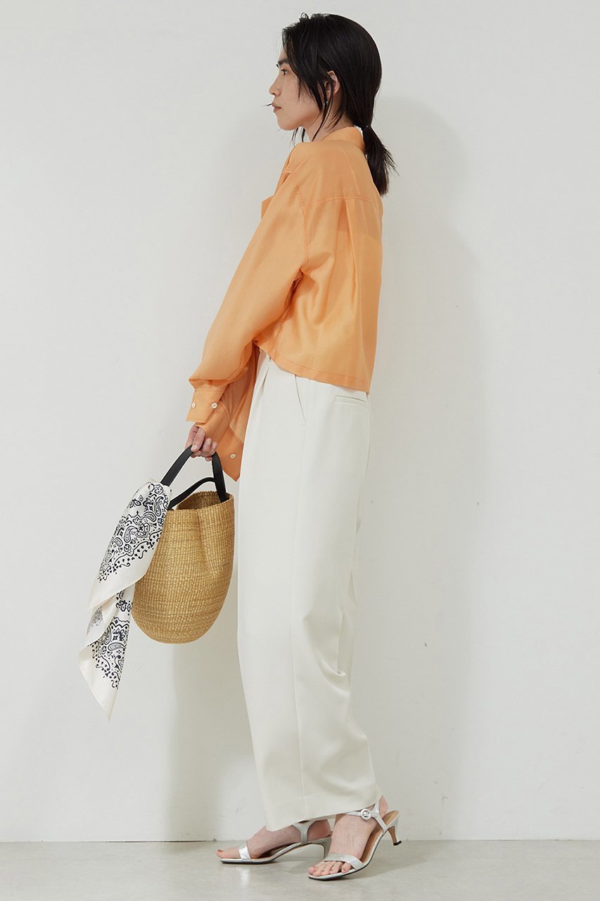 【ガリャルダガランテ/GALLARDAGALANTE】の2WAYクロップドシャツ 人気、トレンドファッション・服の通販 founy(ファニー) 　ファッション　Fashion　レディースファッション　Ladies' Fashion Online　トップス・カットソー　Tops/Tshirt　シャツ/ブラウス　Shirts/Blouses　クロップド　Cropped　シアー　Sheer　スリーブ　Sleeve　トレンド　Trend　ロング　Long　夏　Summer　other-4|ID: prp329100004520377 ipo3291000000031961340