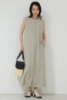 【ガリャルダガランテ/GALLARDAGALANTE】のフリンジノースリワンピース 人気、トレンドファッション・服の通販 founy(ファニー) ファッション Fashion レディースファッション WOMEN ワンピース Dress チュニック Tunic チュニック Tunic ノースリーブ No Sleeve フロント Front ロング Long NEW・新作・新着・新入荷 New Arrivals |ID:prp329100004520378