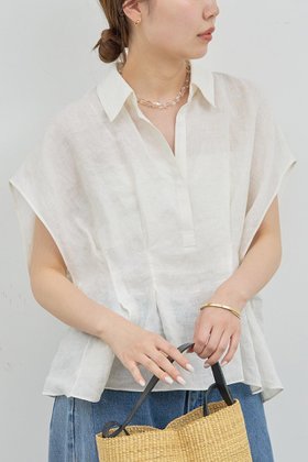 【ガリャルダガランテ/GALLARDAGALANTE】 ハーフスリーブウエストシェイプシャツ人気、トレンドファッション・服の通販 founy(ファニー) ファッション Fashion レディースファッション WOMEN トップス・カットソー Tops/Tshirt シャツ/ブラウス Shirts/Blouses シェイプ Shape ショート Short スリーブ Sleeve タイトスカート Tight Skirt デニム Denim バランス Balance 夏 Summer NEW・新作・新着・新入荷 New Arrivals |ID:prp329100004520379