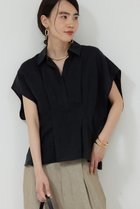 【ガリャルダガランテ/GALLARDAGALANTE】のハーフスリーブウエストシェイプシャツ 人気、トレンドファッション・服の通販 founy(ファニー) ファッション Fashion レディースファッション WOMEN トップス・カットソー Tops/Tshirt シャツ/ブラウス Shirts/Blouses シェイプ Shape ショート Short スリーブ Sleeve タイトスカート Tight Skirt デニム Denim バランス Balance 夏 Summer NEW・新作・新着・新入荷 New Arrivals thumbnail ブラック|ID: prp329100004520379 ipo3291000000031961365