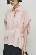 【ガリャルダガランテ/GALLARDAGALANTE】のハーフスリーブウエストシェイプシャツ 人気、トレンドファッション・服の通販 founy(ファニー) ファッション Fashion レディースファッション WOMEN トップス・カットソー Tops/Tshirt シャツ/ブラウス Shirts/Blouses シェイプ Shape ショート Short スリーブ Sleeve タイトスカート Tight Skirt デニム Denim バランス Balance 夏 Summer NEW・新作・新着・新入荷 New Arrivals thumbnail ピンク|ID: prp329100004520379 ipo3291000000031961366