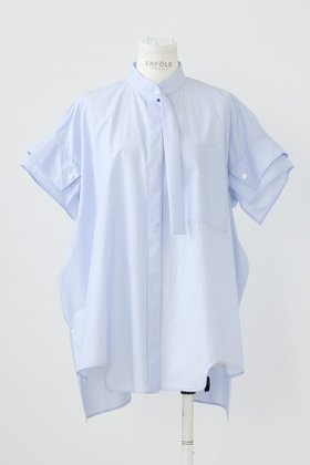 【エンフォルド/ENFOLD】 【5/14 12:00販売開始】ROLL-UP SLEEVES SHIRT/シャツ人気、トレンドファッション・服の通販 founy(ファニー) ファッション Fashion レディースファッション WOMEN トップス・カットソー Tops/Tshirt シャツ/ブラウス Shirts/Blouses サマー Summer ショート Short スリット Slit スリーブ Sleeve ヨーク Yoke ワイド Wide NEW・新作・新着・新入荷 New Arrivals 長袖 Long Sleeve |ID:prp329100004521035