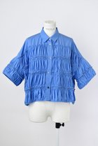 【エンフォルド/ENFOLD】の【5/14 12:00販売開始】TIERED GATHER SHIRT/シャツ 人気、トレンドファッション・服の通販 founy(ファニー) ファッション Fashion レディースファッション WOMEN トップス・カットソー Tops/Tshirt シャツ/ブラウス Shirts/Blouses ギャザー Gather ショート Short スリーブ Sleeve フェミニン Feminine ボーダー Border ワイド Wide NEW・新作・新着・新入荷 New Arrivals thumbnail サックス|ID: prp329100004521040 ipo3291000000031973907