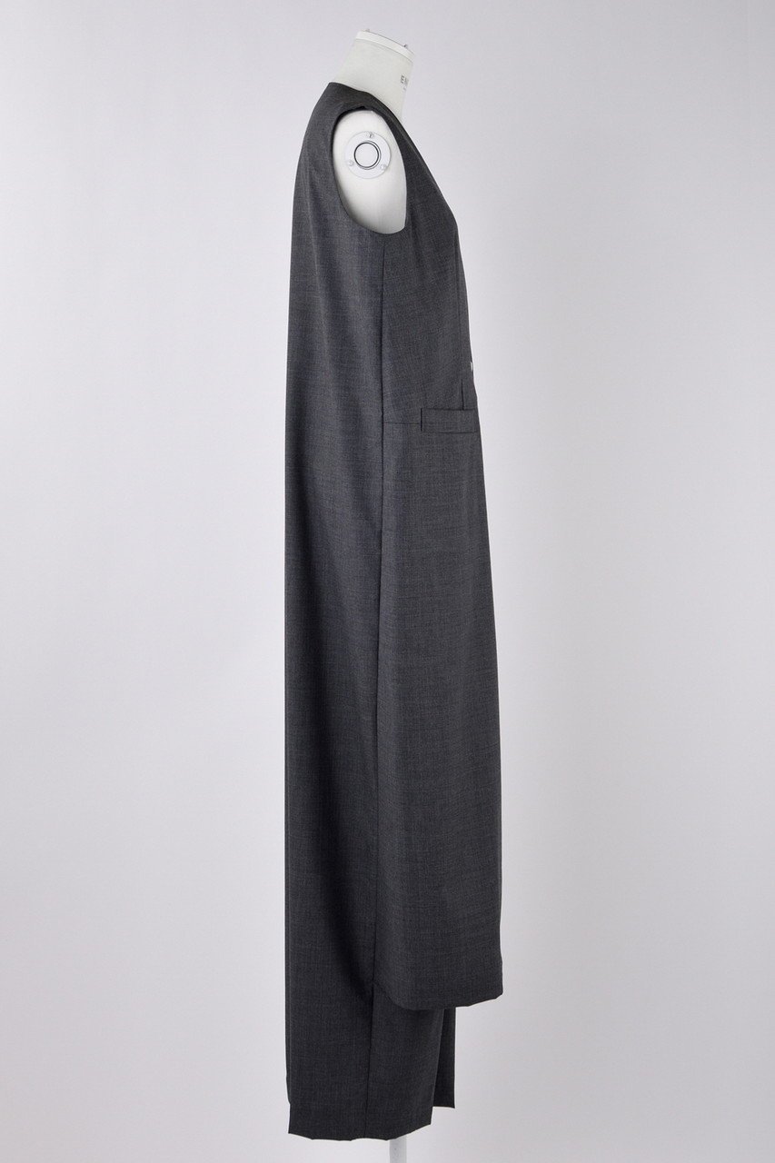 【エンフォルド/ENFOLD】の【5/14 12:00販売開始】VEST LAYERED ALL-IN-ONE/オールインワン 人気、トレンドファッション・服の通販 founy(ファニー) 　ファッション　Fashion　レディースファッション　WOMEN　アウター　Coat Outerwear　おすすめ　Recommend　ベスト　Vest　マニッシュ　Mannish　ロング　Long　NEW・新作・新着・新入荷　New Arrivals　other-4|ID: prp329100004521042 ipo3291000000031973922