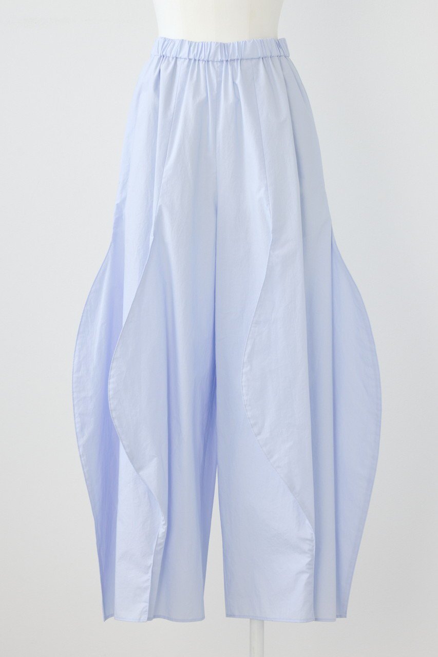 【エンフォルド/ENFOLD】のWAVE DRAPE TROUSERS/パンツ インテリア・キッズ・メンズ・レディースファッション・服の通販 founy(ファニー) 　ファッション　Fashion　レディースファッション　Fashion for Women　パンツ　Pants & Trousers　2024年　2024　2024春夏・S/S　Spring/Summer 2024 SS24　ライトブルー|ID: prp329100004521043 ipo3291000000035864313