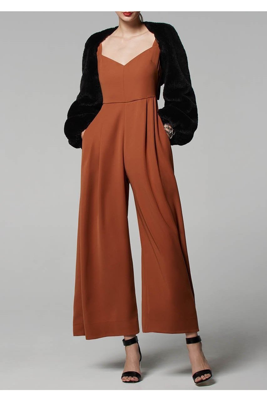 【デイジーリン/DAISY LIN】のCoco Jump Suit 人気、トレンドファッション・服の通販 founy(ファニー) 　ファッション　Fashion　レディースファッション　WOMEN　パンツ　Pants　エレガント 上品　Elegant　カーディガン　Cardigan　ジャケット　Jacket　スタイリッシュ　Stylish　スーツ　Suit　バランス　Balance　ベスト　Vest　ポケット　Pocket　リラックス　Relax　おすすめ　Recommend　旅行　Travel　NEW・新作・新着・新入荷　New Arrivals　other-7|ID: prp329100004521049 ipo3291000000031973960