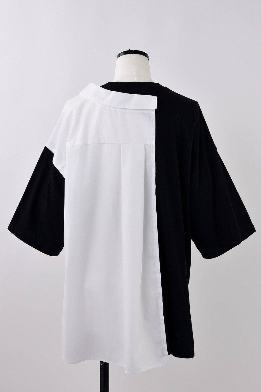 【ナゴンスタンス/nagonstans】の【5/14 12:00販売開始】ソフト天竺 SH Combi T/SH/Tシャツ 人気、トレンドファッション・服の通販 founy(ファニー) 　ファッション　Fashion　レディースファッション　WOMEN　トップス・カットソー　Tops/Tshirt　シャツ/ブラウス　Shirts/Blouses　ロング / Tシャツ　T-Shirts　カットソー　Cut and Sewn　コンビ　Combination　ショート　Short　スリーブ　Sleeve　ドッキング　Docking　フォーマル　Formal　NEW・新作・新着・新入荷　New Arrivals　other-3|ID: prp329100004521059 ipo3291000000031974129