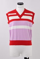 【ナゴンスタンス/nagonstans】の【5/14 12:00販売開始】CRAFT GASS ニットボーダー T/T/タンクトップ Chili|ID: prp329100004521061 ipo3291000000031974134