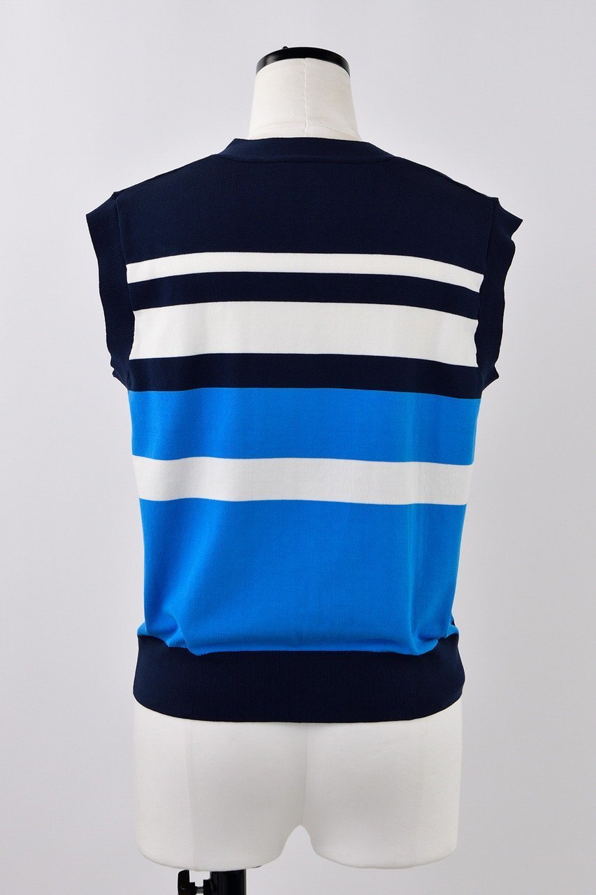 【ナゴンスタンス/nagonstans】の【5/14 12:00販売開始】CRAFT GASS ニットボーダー T/T/タンクトップ 人気、トレンドファッション・服の通販 founy(ファニー) 　ファッション　Fashion　レディースファッション　WOMEN　トップス・カットソー　Tops/Tshirt　ニット　Knit Tops　キャミソール / ノースリーブ　No Sleeves　シャツ/ブラウス　Shirts/Blouses　ロング / Tシャツ　T-Shirts　カットソー　Cut and Sewn　キャミソール　Camisole　タンク　Tank　ベスト　Vest　ボーダー　Border　NEW・新作・新着・新入荷　New Arrivals　other-3|ID: prp329100004521061 ipo3291000000031974139