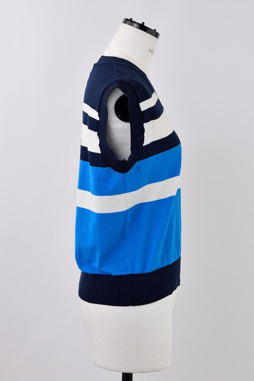 【ナゴンスタンス/nagonstans】の【5/14 12:00販売開始】CRAFT GASS ニットボーダー T/T/タンクトップ 人気、トレンドファッション・服の通販 founy(ファニー) 　ファッション　Fashion　レディースファッション　WOMEN　トップス・カットソー　Tops/Tshirt　ニット　Knit Tops　キャミソール / ノースリーブ　No Sleeves　シャツ/ブラウス　Shirts/Blouses　ロング / Tシャツ　T-Shirts　カットソー　Cut and Sewn　キャミソール　Camisole　タンク　Tank　ベスト　Vest　ボーダー　Border　NEW・新作・新着・新入荷　New Arrivals　other-4|ID: prp329100004521061 ipo3291000000031974140